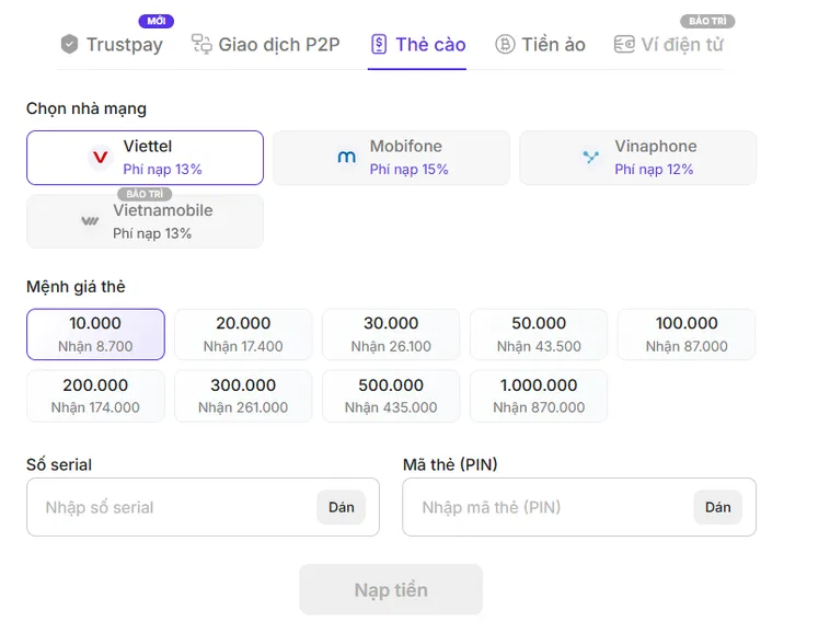 Hướng Dẫn Nạp Tiền Bin88 Chuẩn Xác Để Khởi Đầu Hành Trình Cá Cược Bùng Nổ