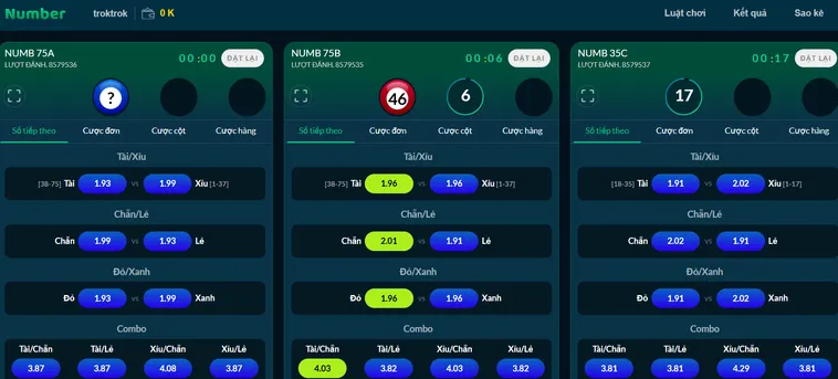 Numbers Game 2 Tại Bin88 Trải Nghiệm Đỉnh Cao Sòng Bài Chuyên Nghiệp Hàng Đầu Hiện Nay