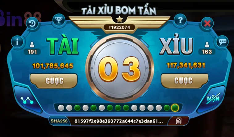 Chinh Phục Đỉnh Cao Tài Xỉu Bom Tấn Tại Bin88 Với Những Phần Thưởng Lớn Cho Game Thủ