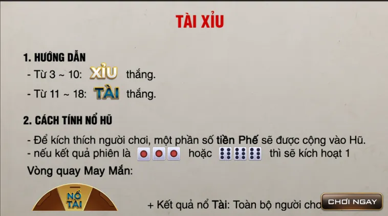Hướng Dẫn Chinh Phục Siêu Phẩm Table Game Tài Xỉu Mini Tại Bin88 Đẳng Cấp