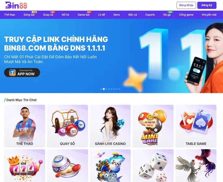 Nhà Cái Bin88 - Trang Chủ Casino Mà Dân Chơi Không Nên Bỏ Qua