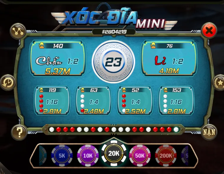 Chinh Phục Thử Thách Tại Table Game Xóc Đĩa Mini Tại Bin88 Đẳng Cấp